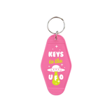 “Keys to the UFO” Motel Style Keychain