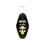 “Keys to the UFO” Motel Style Keychain