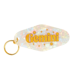 Zodiac Motel Style Keychain