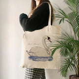 Swan Tote Bag