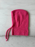 FUZZY ALPACA BALACLAVA- Hot Pink