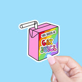 Gay Juice Sticker