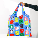 Dogs Art Sack By Kristina Micotti - Reusable Tote Bag