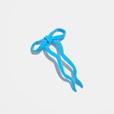 Chunks - Large Bow Hairpin in Blue
