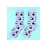 Black & White Cat Socks