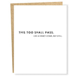 Kidney Stone Card