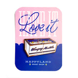 Winnipeg, love it or hate it enamel pin