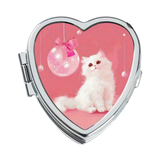 White Cat Balloon Pill Case