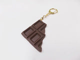 Chocolate Bar Piece Keychain