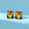 Crayon Enamel Stud Earrings