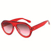 Red Frame Sunglasses