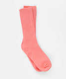 Okayok Dyed Cotton Socks -Grapefruit