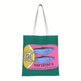Tin Can Sardine Tote Bag