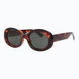 Deco By Jaxy - Polarized Oval Cat-Eye Sunglasses