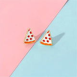 Enamel Pizza Stud