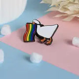 Pride Duck Enamel Pin