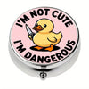 I'm Not Cute Pill Case