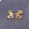 Gold Duck Stud