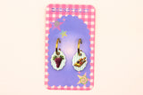 Stripe Charcuterie Charm Earring