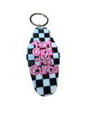 “Keys to the Sh*t Show” Checker Motel Style Keychain