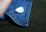 Perogy enamel pin