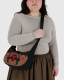 Bagggu Medium Nylon Crescent Bag - Western Appliqué