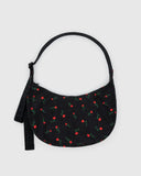 Bagggu Medium Nylon Crescent Bag - Painted Wildflower