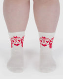 Baggu- Crew Sock - CowGirl