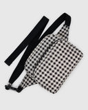 Fanny Pack- Black & White Gingham
