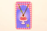 Jello Cake Necklace