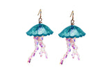 Jellyfish Earrings - Blue