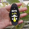“Keys to the UFO” Motel Style Keychain