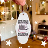 “Play Dead” Motel Style Keychain