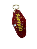 Zodiac Motel Style Keychain