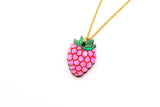 Raspberry  Necklace