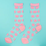 Round Sheer Socks