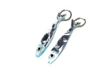 Sardine Earrings- SIlver
