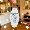 “Silly Goose is on the Loose” Motel Style Keychain