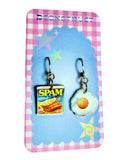 Spam and Egg Charm Earring