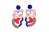 Squiggle Mania Stripe and Polka Dot