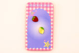Mismatch Stud-Strawberry and Lemon