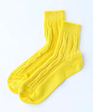 Okayok Jenny Cotton Ankle Socks | Sunny