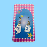 Tea Set Charm Earring Set