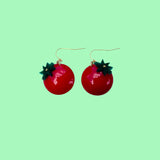Tomato Earrings