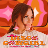 Disco Girl Cowgirl Earrings