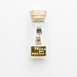 Yellow Owl Girl Power Earrings