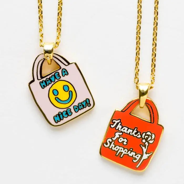 Have A Nice Day Double Sided Pendant