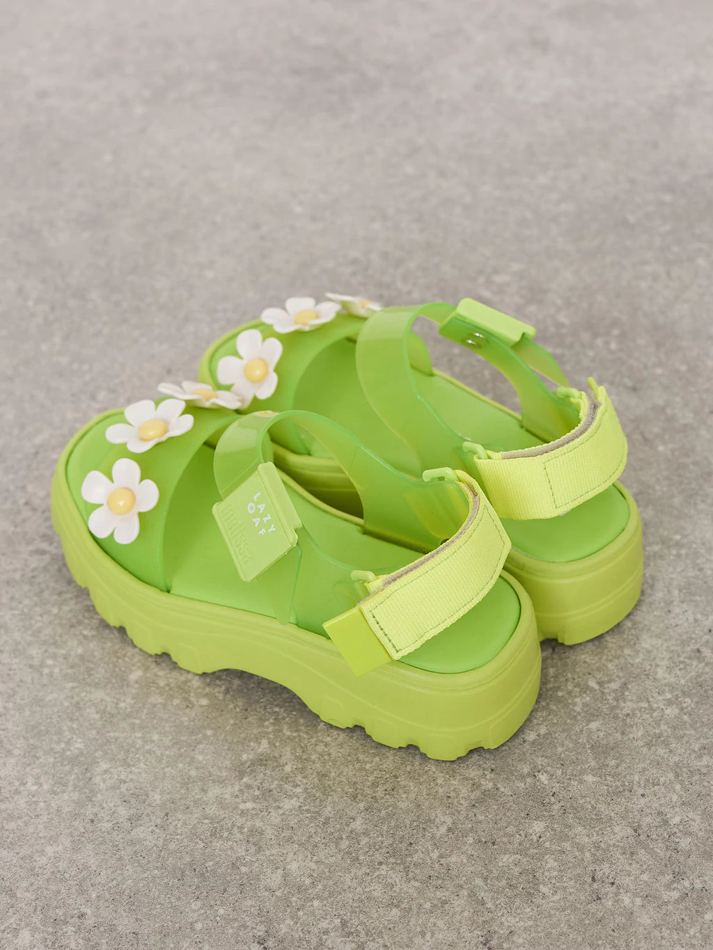 Melissa X Lazy Oaf Women's Kick Off Sandals - Green