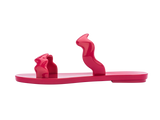 Melissa Shoes Wind AD Squiggle Hot Pink Sandal