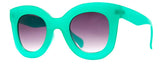 AJ Morgan Rave On  Sunglasses-  Turquoise
